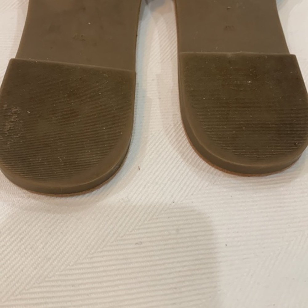 Urban Outfitters BDG Niles Sandal Silver Size 10‎ See Measurements - Picture 5 of 6